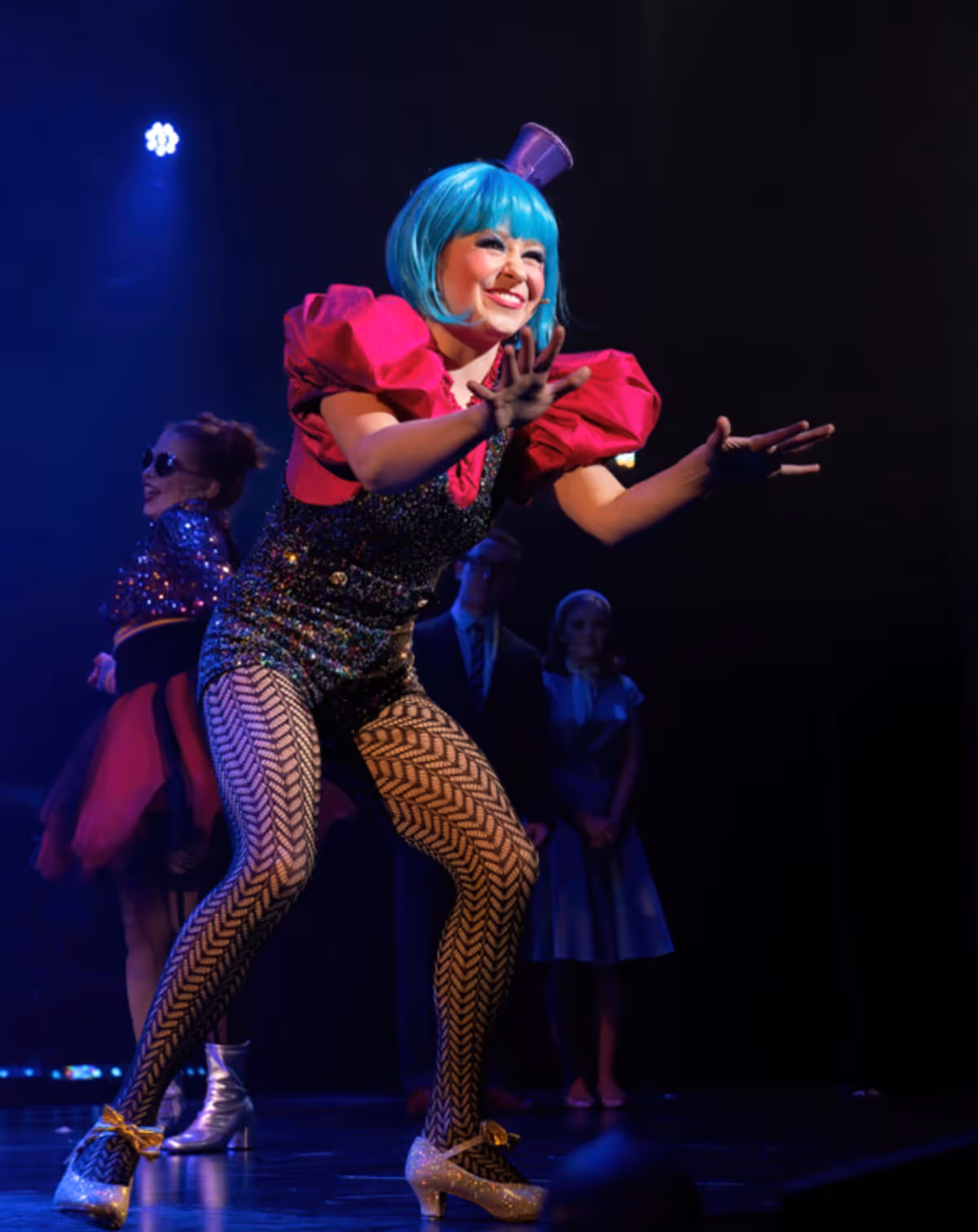 Hallie Walker in The Rocky Horror Show at ZACH Theatre. Photo by Suzanne Cordeiro at Photos: First Look at THE ROCKY HORROR PICTURE SHOW at the ZACH Theatre