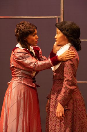 Jennifer Shelton and Nicolette Ellis
Photo by Kayte Deioma @ BroadwayWorld Jennifer Shelton and Nicolette Ellis
Photo by Kayte Deioma Photo