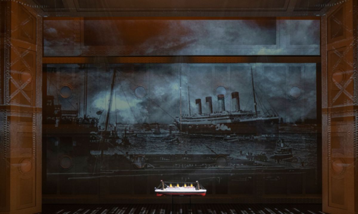 The set of Titanic The Musical. Photo by Michael Brosilow. at Photos: Inside Look at Milwaukee Repertory Theater's TITANIC