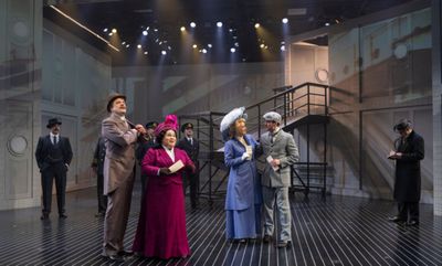 The cast of Titanic The Musical. Photo by Michael Brosilow. Photo