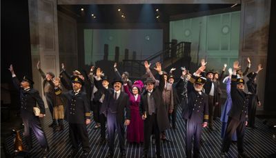 The cast of Titanic The Musical. Photo by Michael Brosilow. Photo