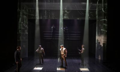 The cast of Titanic The Musical. Photo by Michael Brosilow. Photo