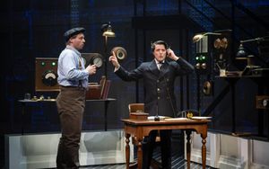 L-R: Nathaniel Hackmann and Steve Pacek. Photo by Michael Brosilow. Photo