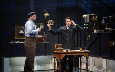 L-R: Nathaniel Hackmann and Steve Pacek. Photo by Michael Brosilow. Photo