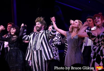 Elizabeth Teeter, Alex Brightman, Kerry Butler, Leslie Rodriguez Kritzer Photo