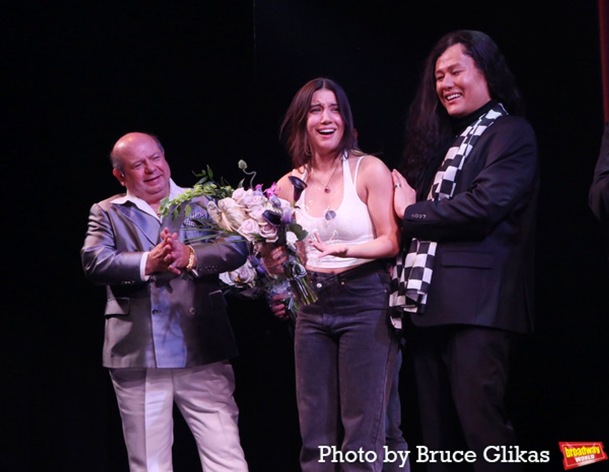 Danny Rutigliano, Gabi Campo and Kelvin Moon Loh at 