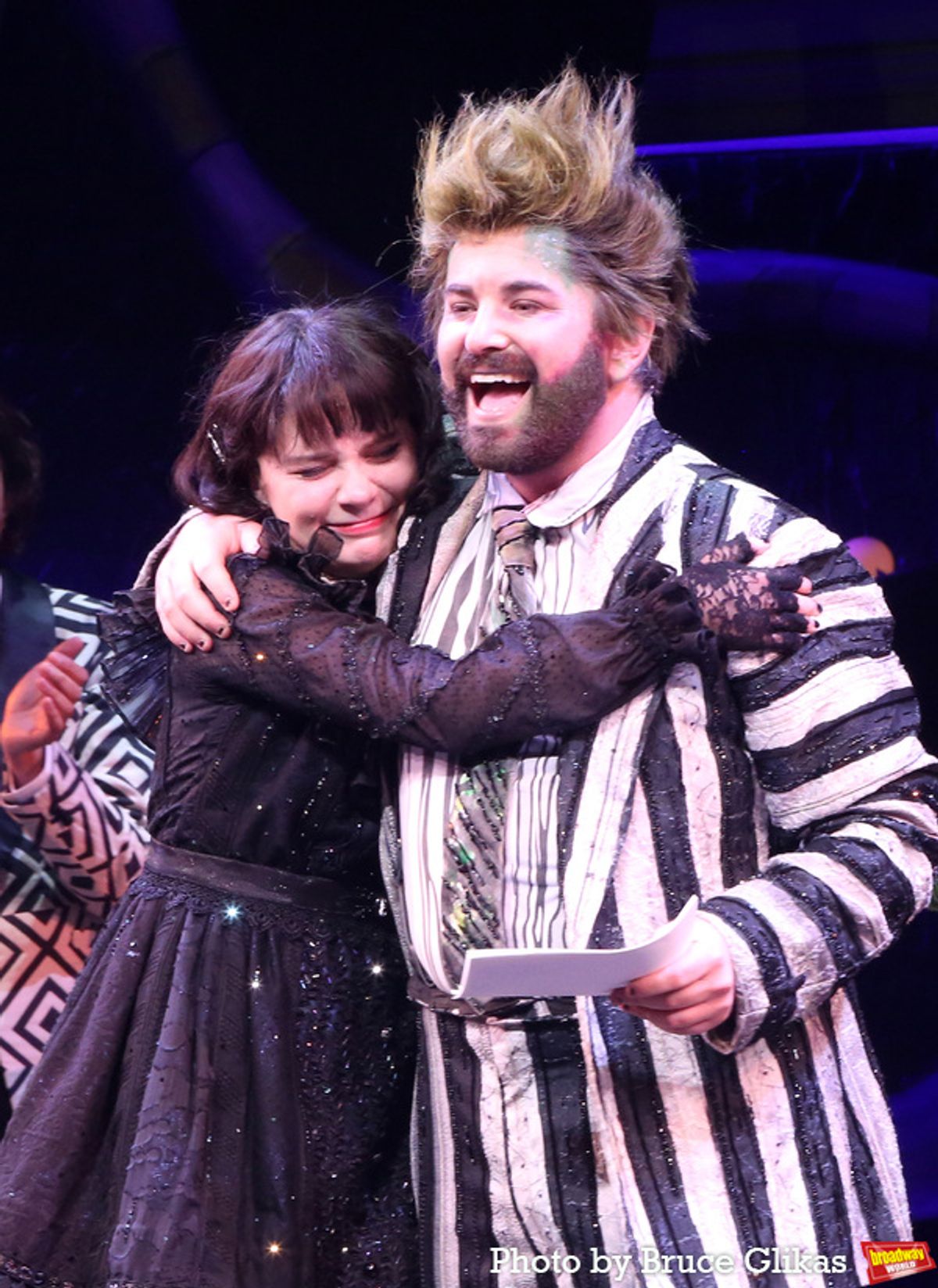 Elizabeth Teeter and Alex Brightman at 