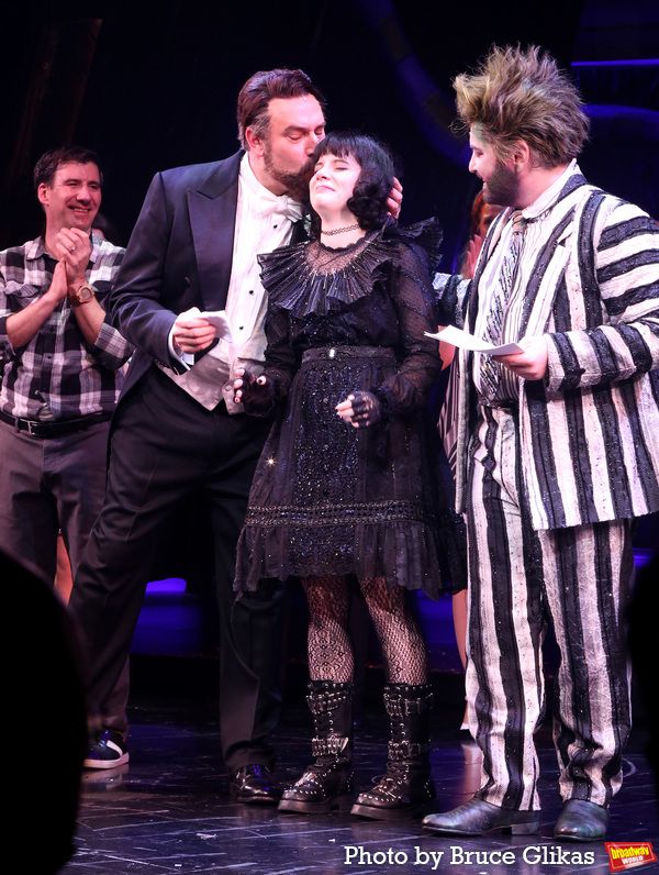 David Josefsberg, Adam Dannheisser, Elizabeth Teeter and Alex Brightman Photo