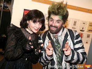 Elizabeth Teeter and Alex Brightman @ BroadwayWorld Elizabeth Teeter and Alex Brightman Photo