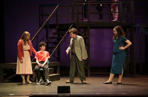 Gwen Farnsworth, Alex Boyd, Ian Depson, and Lillian Colvin.  Photo