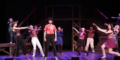 The cast of BTG's Footloose.  Photo