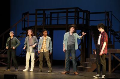 Anna Potochevska, Robin Lewis, Nate Davis, Brendan T. Bayles, and Alex Boyd.  Photo