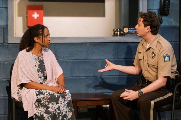 Tracey A. Leigh and Toby Tropper star in the Ensemble Theatre Company’s production  Photo
