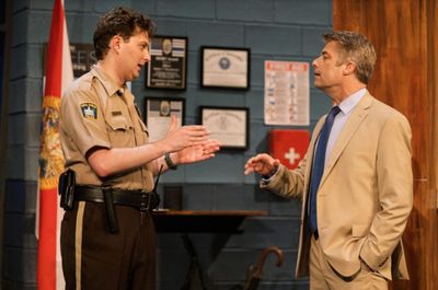 Toby Tropper and Jamison Jones star in the Ensemble Theatre Company’s production of Photo