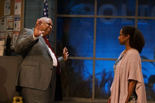 Alex Morris and Tracey A. Leigh star in the Ensemble Theatre Company’s production o Photo