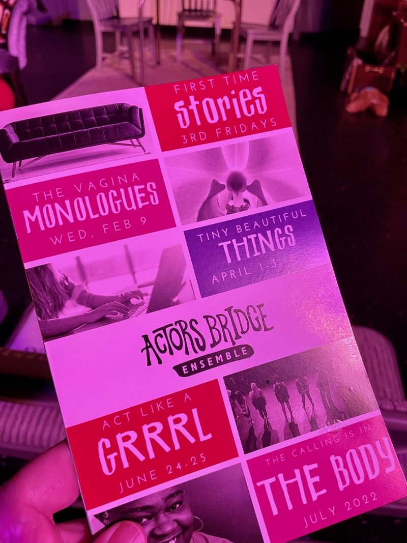 Review: Actors Bridge Ensemble Returns With Gloriously Heartfelt TINY BEAUTIFUL THINGS  Image