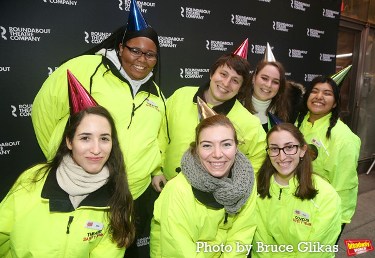 The Roundabout Theater Company Covid-19 Team at Photos: BIRTHDAY CANDLES Opening Night Red Carpet