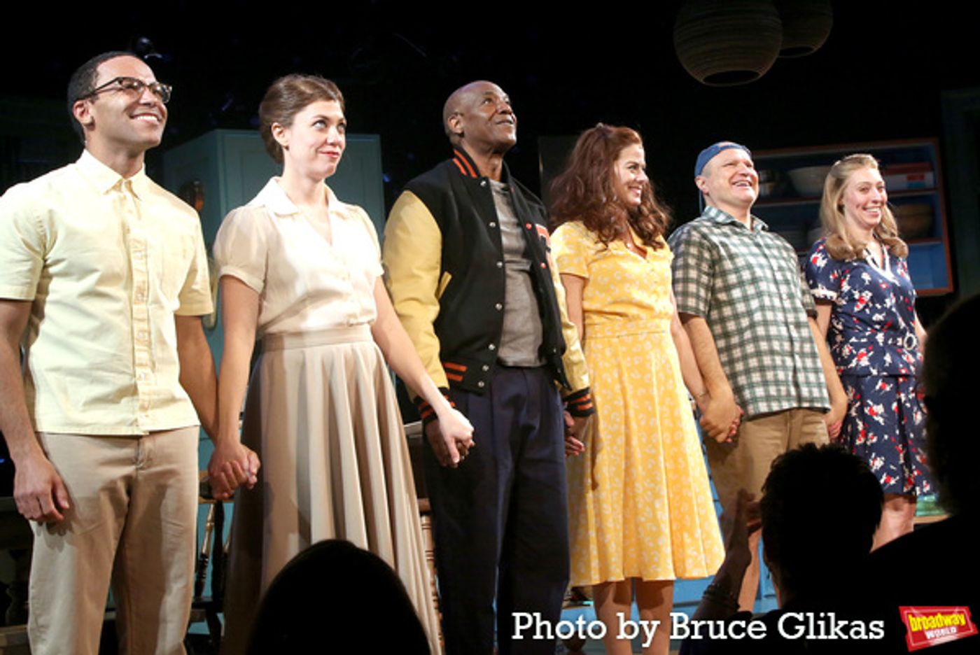 Photos: Debra Messing and Company Take Opening Night Bows in BIRTHDAY CANDLES  Image
