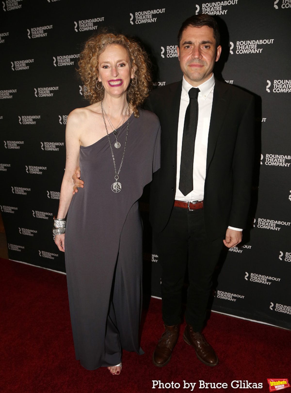 Director Vivienne Benesch and Playwright Noah Haidle  at 