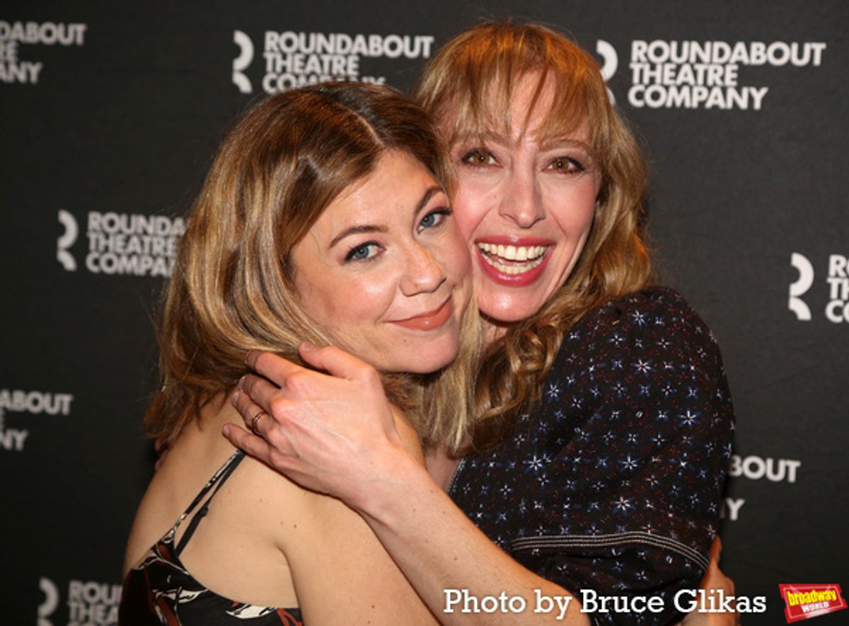 Susannah Flood and Crystal Finn at 