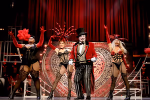 Clive Carter and the cast of Moulin Rouge! The Musical performing at the Olivier Awards.
Photo Credits: Christie Goodwin. @ BroadwayWorld Clive Carter and the cast of Moulin Rouge! The Musical performing at the Olivier Awar Photo