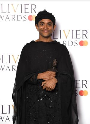 Hiran Abeysekera, Olivier Award Best Actor Winner for Life of Pi.
Photo Credits: Gareth Cattermole for Getty. @ BroadwayWorld Hiran Abeysekera, Olivier Award Best Actor Winner for Life of Pi.
Photo Credits: Gar Photo