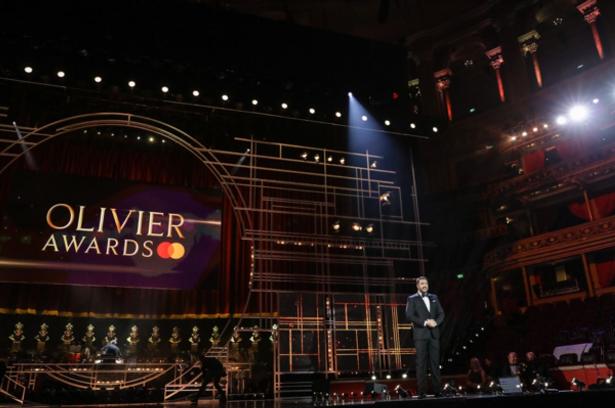 Jason Manford hosting the 2022 Olivier Awards. 
Photo Credits: Christie Goodwin.  at 