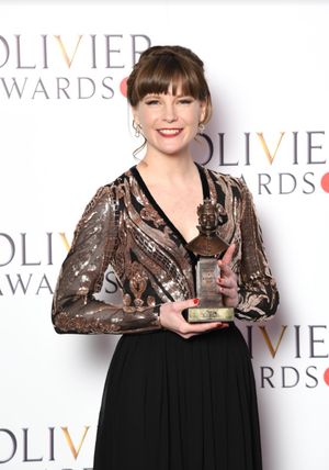 Rebecca Frecknall, winner of the Sir Peter Hall Award for Best Director on the Green  Photo