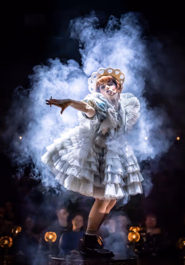 Amy Lennox as Sally Bowles.  Photo