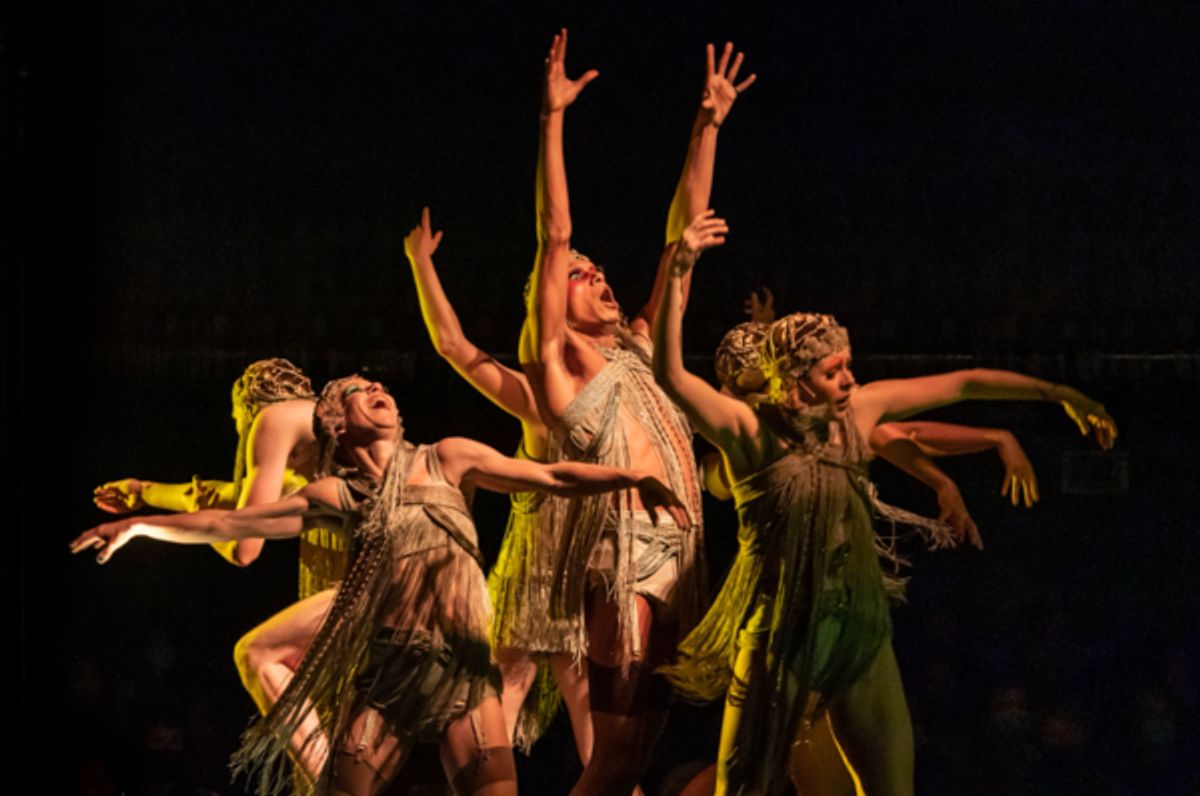 The company of Cabaret. at Photos: Go Inside the Kit Kat Club with New Pictures from the West End's CABARET