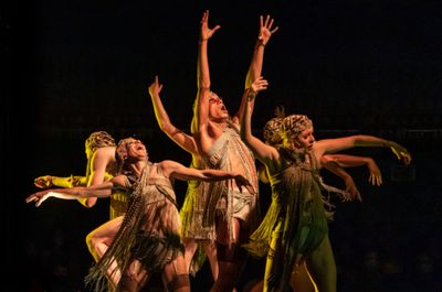 The company of Cabaret.  Photo