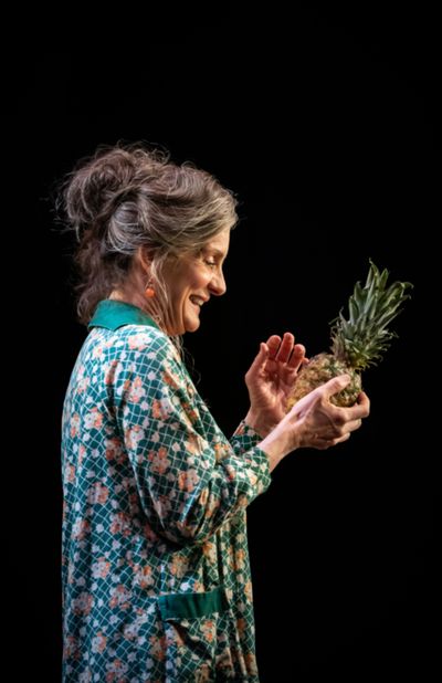 Vivien Parry as Fraulein Schneider.  Photo