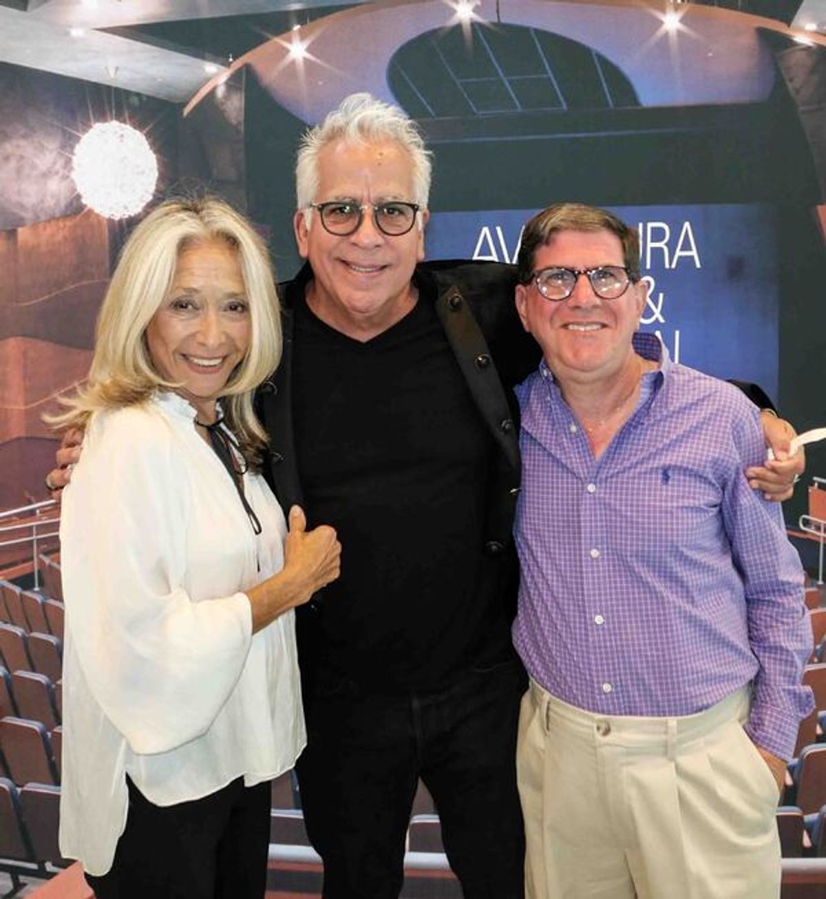 Eda Sorokoff, Richard Jay Alexander, Steve Rothaus at 