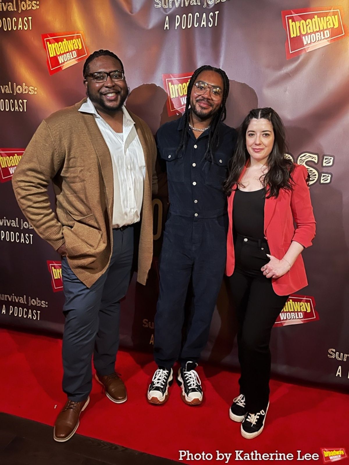 Jason A. Coombs, Cody Renard Richard and Samantha Tuozzolo at 