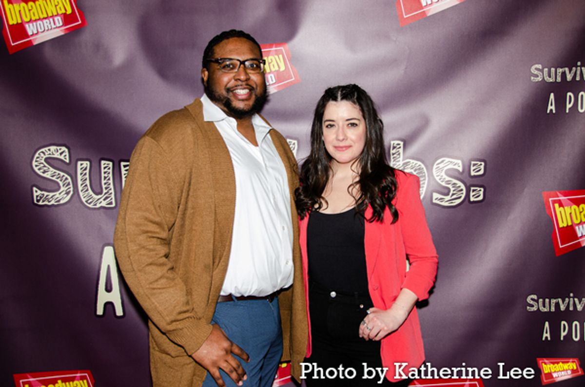Jason A. Coombs and Samantha Tuozzolo at Photos: Survival Jobs: A Podcast Celebrates Season 2 With Past, Present, and Future Guests!