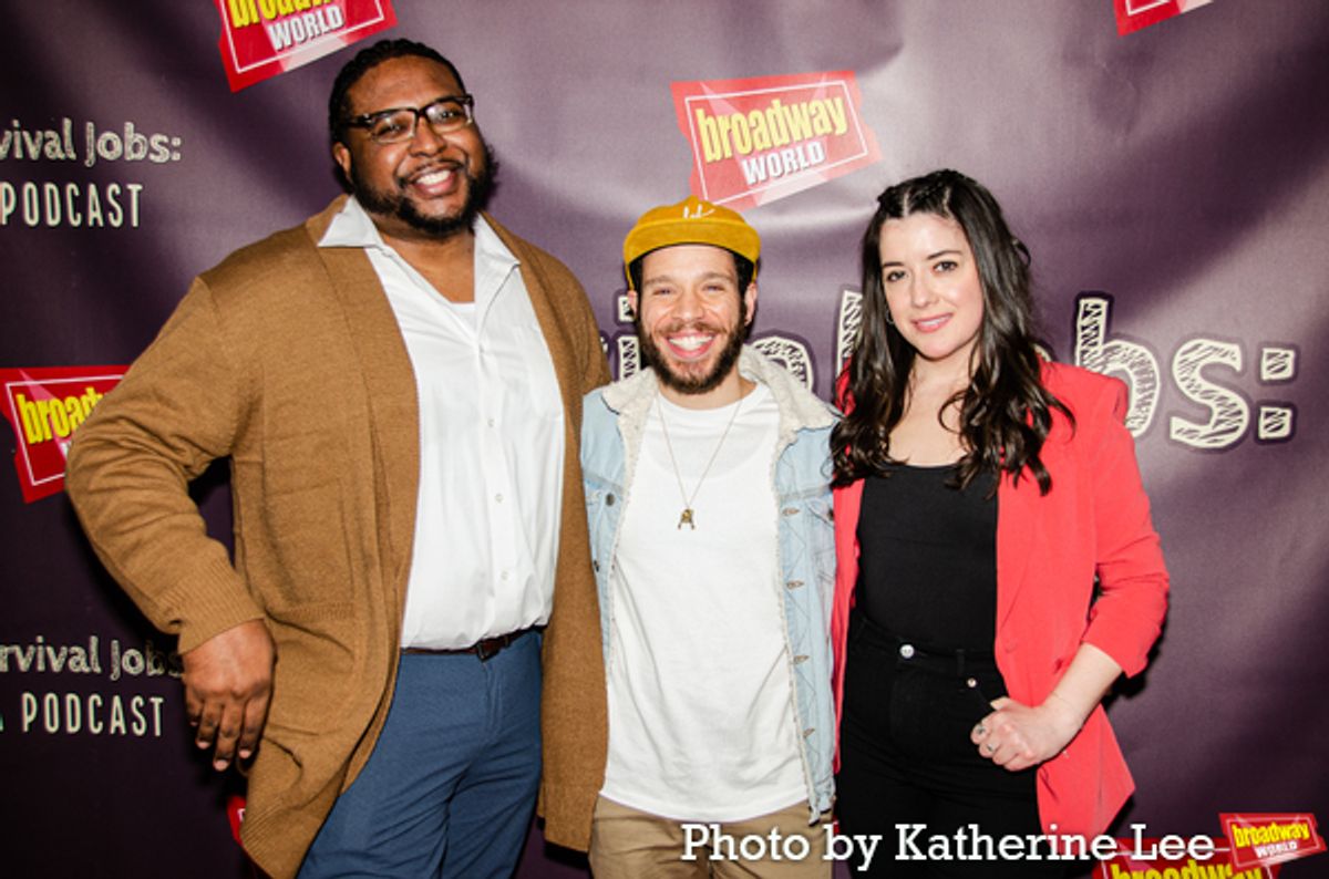 Jason A. Coombs, Robin DeJesus and Samantha Tuozzolo at Photos: Survival Jobs: A Podcast Celebrates Season 2 With Past, Present, and Future Guests!