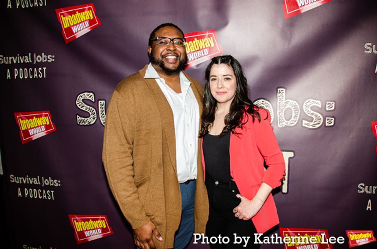 Jason A. Coombs and Samantha Tuozzolo at Photos: Survival Jobs: A Podcast Celebrates Season 2 With Past, Present, and Future Guests!