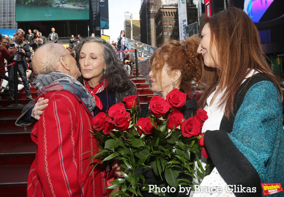 Joel Grey, Bebe Neuwirth, Bernadette Peters and Donna Murphy  at 