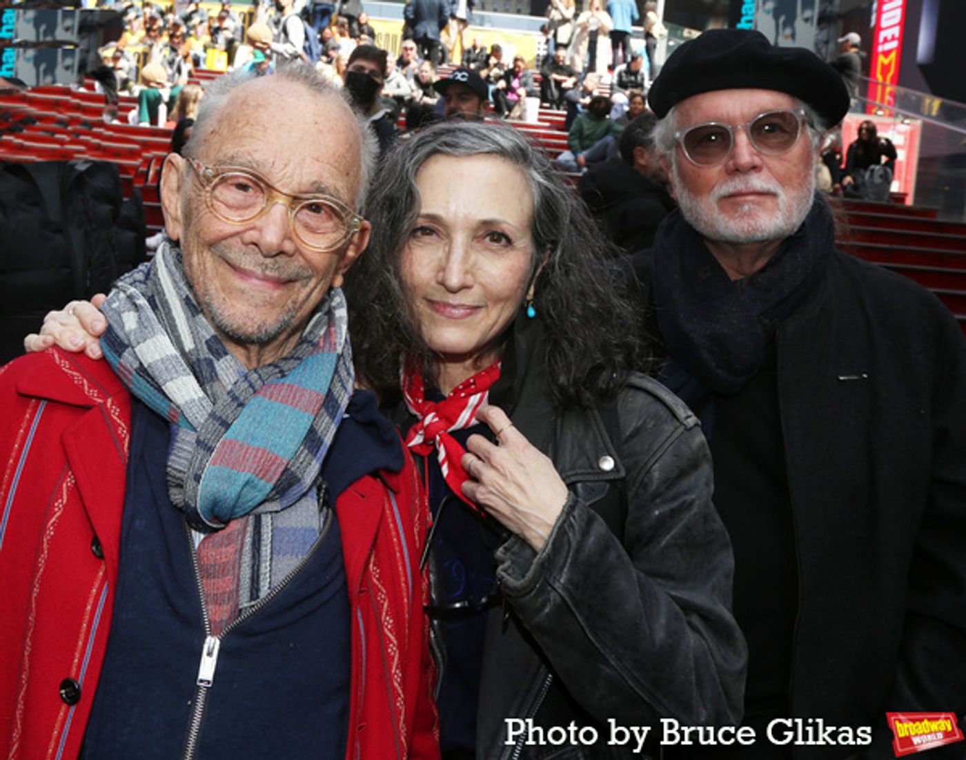 Photos: Joel Grey Celebrates 90th Birthday in Times Square Photos: Joel Grey Celebrates 90th Birthday in Times Square Image