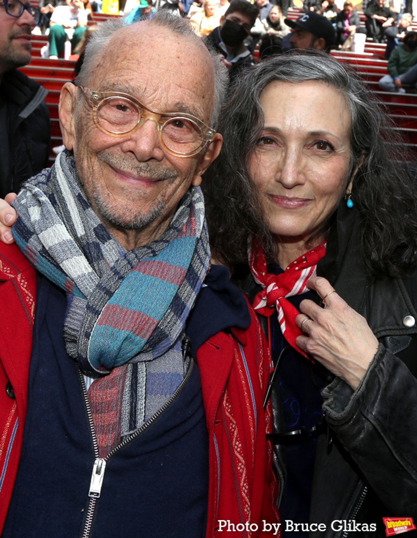 Photos: Joel Grey Celebrates 90th Birthday in Times Square  Image