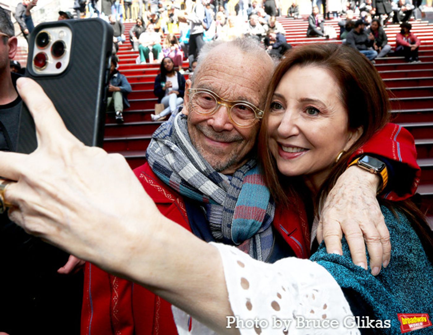 Photos: Joel Grey Celebrates 90th Birthday in Times Square  Image