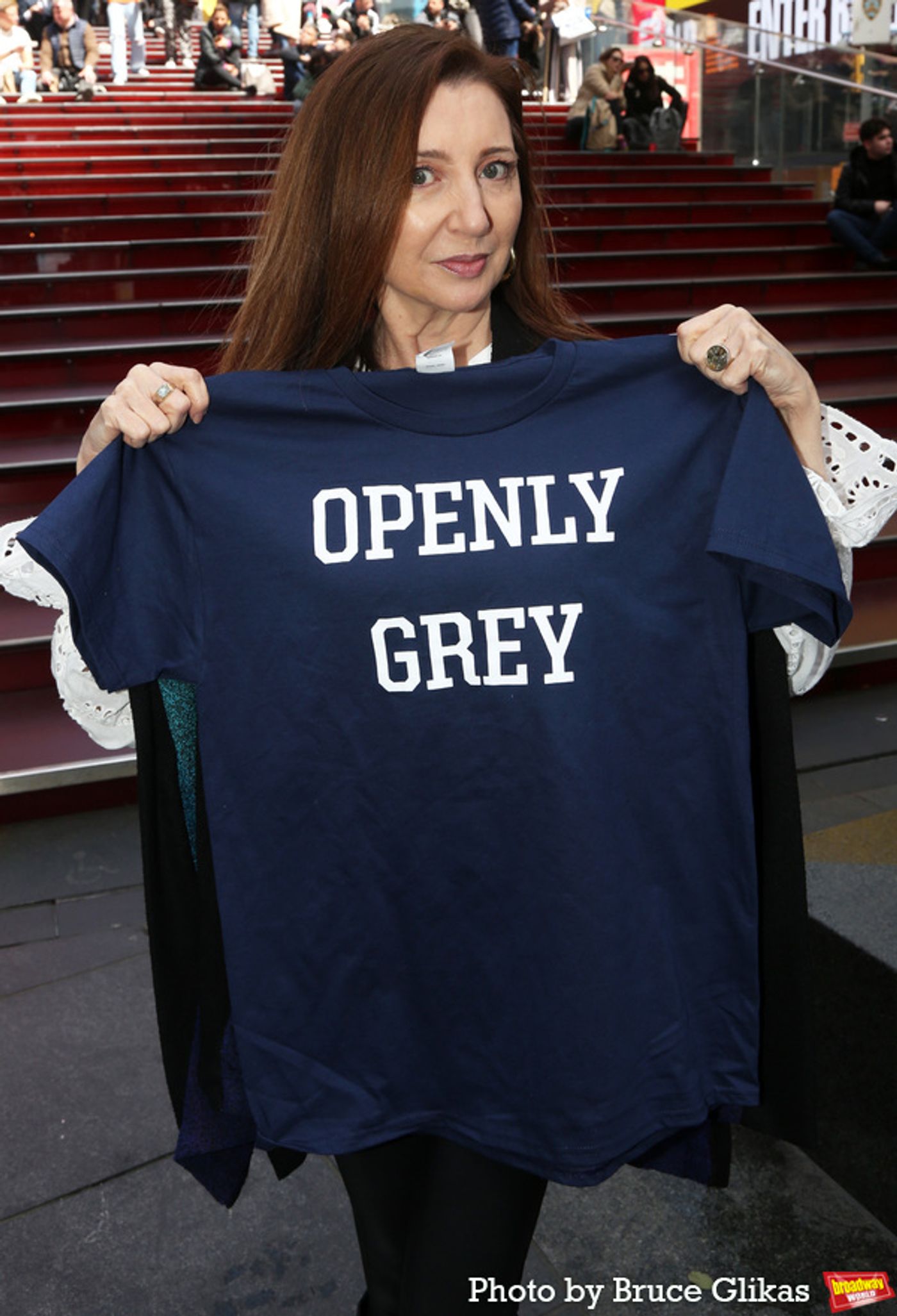 Photos: Joel Grey Celebrates 90th Birthday in Times Square  Image