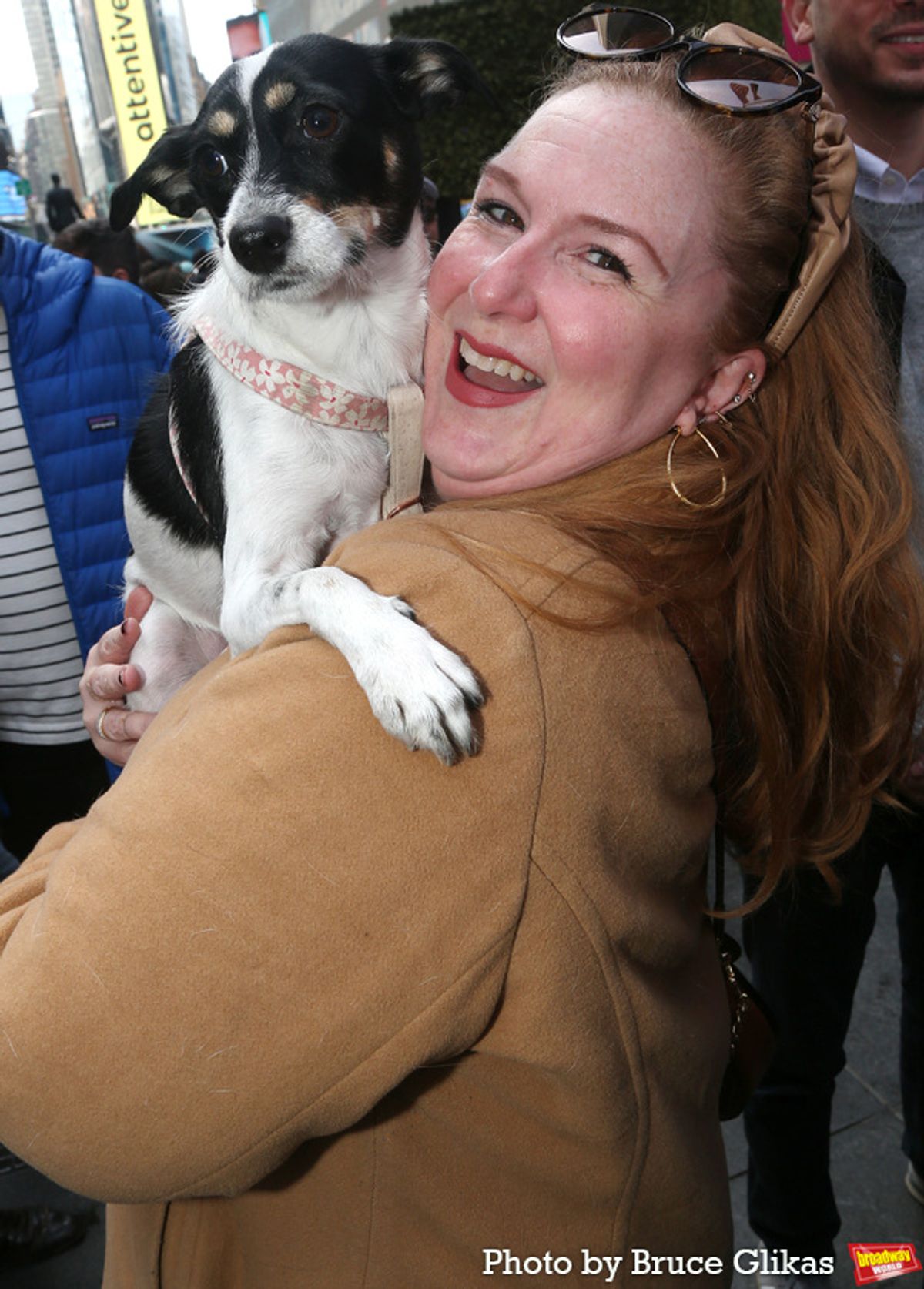 Julie James and Dolly at 