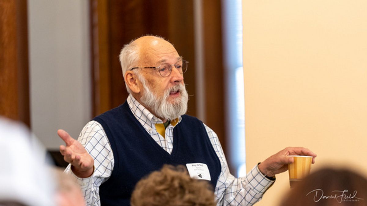 Roy O''Neil, representing Save The Palace at Photos: Castle Craig Players at First Annual CT Community Theatre Conference
