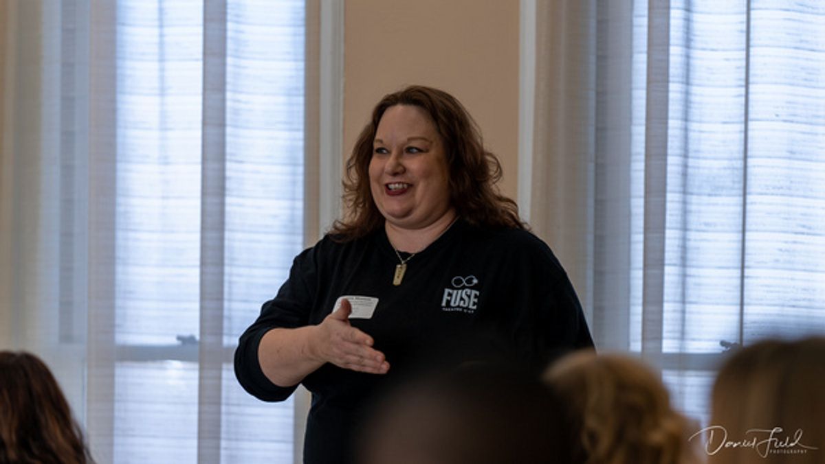 Lara Morton of Fuse Theatre of CT at Photos: Castle Craig Players at First Annual CT Community Theatre Conference