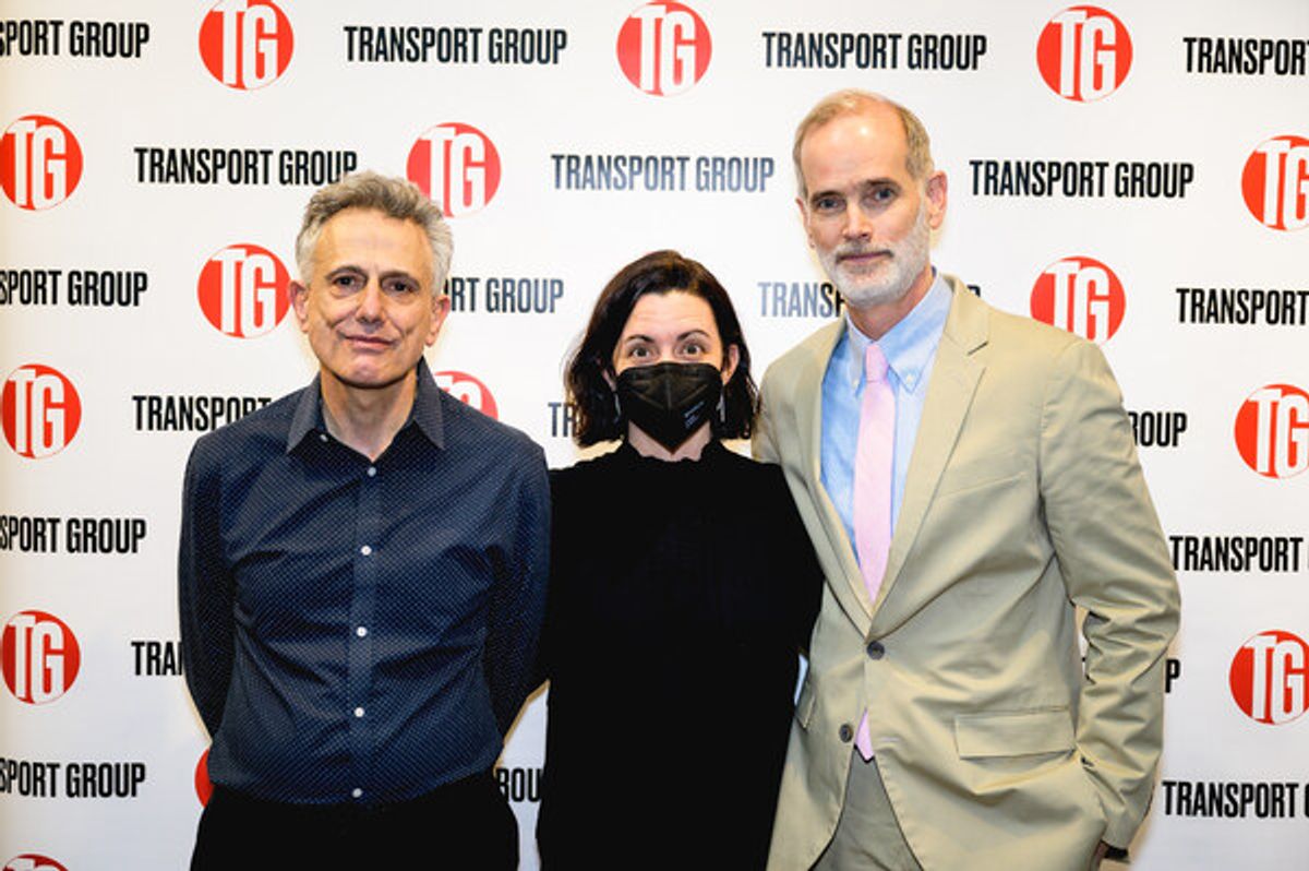 David Greenspan, Theresa Flanagan, Jack Cummings III at 