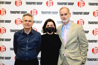 David Greenspan, Theresa Flanagan, Jack Cummings III Photo