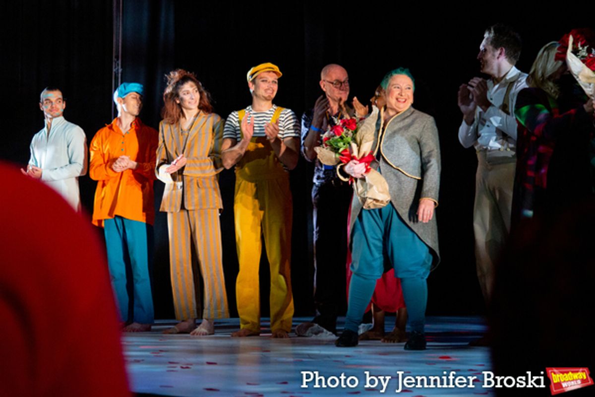 The cast of THE LITTLE PRINCE at Photos: THE LITTLE PRINCE Takes Opening Night Bows