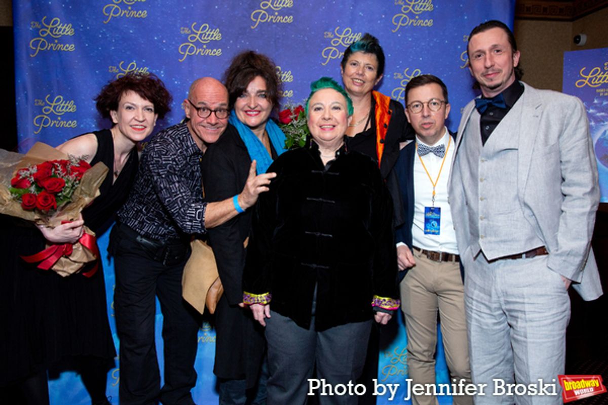 Creative team members of THE LITTLE PRINCE at Photos: THE LITTLE PRINCE Company Celebrates Opening Night