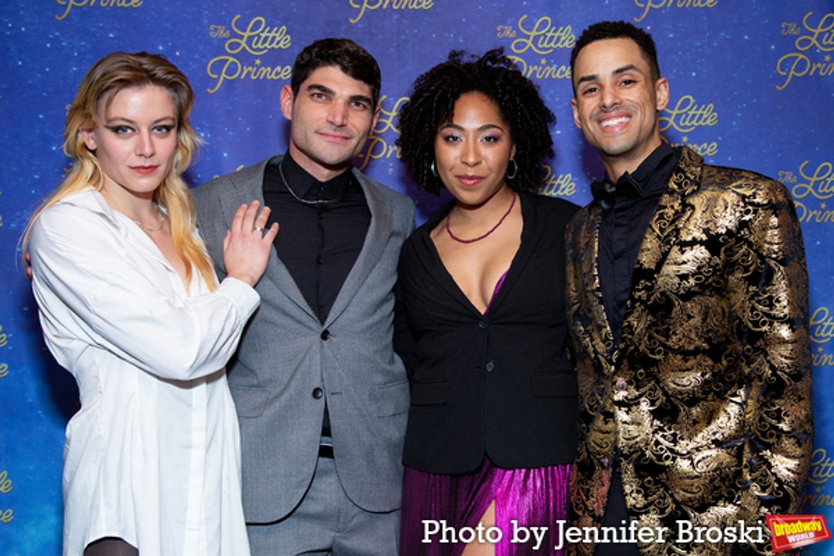 Madison Ward, Christian Denice, Iris Beaumier, George Sanders at 